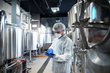Trabalhador da industria alimenticia com SSMA da GAP