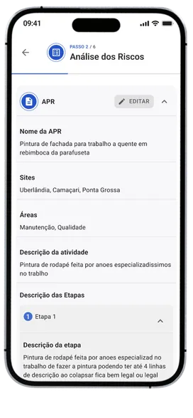 App de permissao de trabalho GAP em modo offline